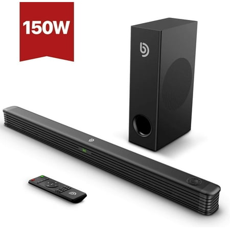 Sound Bars for TV| BOMAKER 2.1 Channel Soundbar with Wireless...