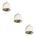 thumbnail image 4 of Bearachild Iron Bird Cage Cosmetic Organizer Bathroom Holder  Rack Dresser Storage Stand Type1, 4 of 6