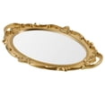 thumbnail image 1 of LEEYNEER Miroir Cosmétique Rétro Décor Européen Miroir Vintage Éclairé pour Mur Verre Résine, 1 of 6