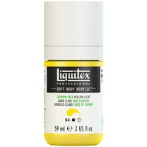 Liquitex Professional Soft Body Acrylic Color, 2 oz. Bottle, Cadmium-Free Yellow Light