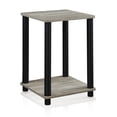 thumbnail image 3 of Furinno Turn-N-Tube End Table, Square,Black,Wood, 3 of 5