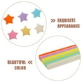 thumbnail image 3 of WEUVEB 1 Set Origami Star Paper Strips With Wishing Bottle Paper Stars For Diy Crafts Decoration Birthday Present, 3 of 6