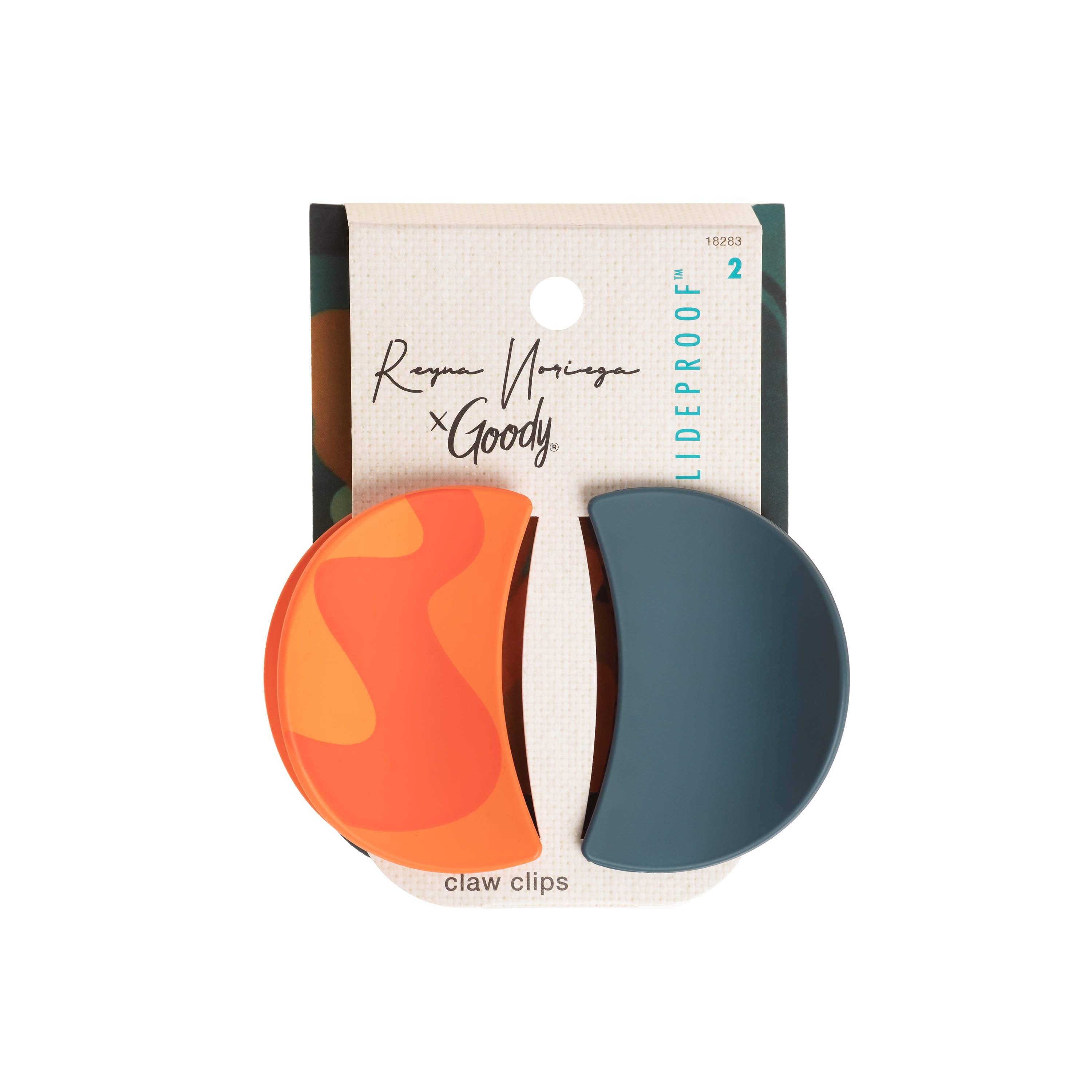 Goody Tru X Reyna Noriega Collab Medium Slideproof™ Claw Clip, 2 CT