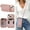Rose gold-for iPhone 15 6.1", variant on Crossbody Wallet Case For 15 Pu Leather Zipper Handbag Purse Flip Cover Kickstand Folio With Card Slots Holder Wrist Strap Lanyard 5g 6.1 Inch-rose