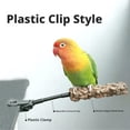 thumbnail image 6 of SeekLGT Bird Stand Adjustable and Portable Parrot Play Stand with Movable Training Set for Cockatiels Conures Lovebirds and Small Medium Parrots Black 1 Count, 6 of 9