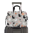 thumbnail image 2 of FORMRS 16" Laptop Bag Carrying Sleeve Case with Handle Travel Shoulder Briefcase, Gray Cartoon Pattern, 2 of 8