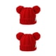 thumbnail image 1 of sweethay Gorro con giro de frita, lindo diseño de doble capa, tocado a la moda, buena retención de calor, orejeras plegables, gorras para Type8 NO8, 1 of 6
