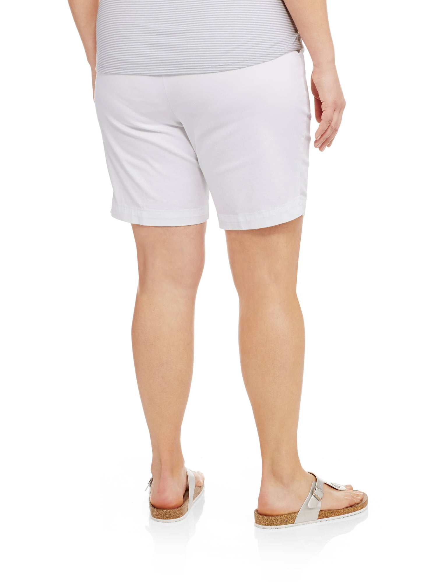 plus size womens pull on shorts