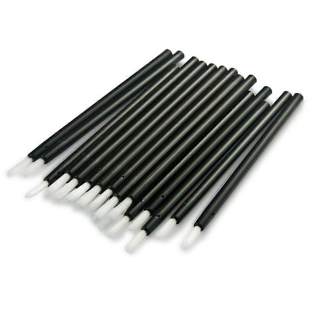 100 pinceles desechables para labios, pinceles de maquillaje, lápiz labial, brillo labial, aplicador, kits de herramientas de belleza y maquillaje.