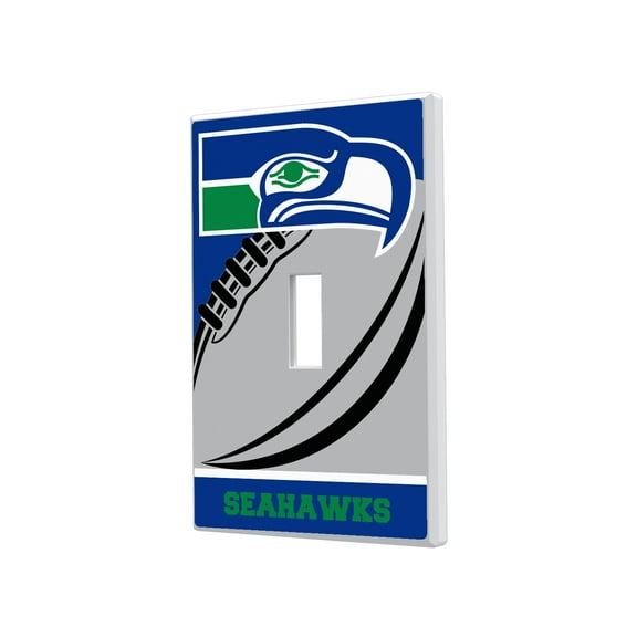 Seattle Seahawks Passtime Design Single Toggle Lightswitch Plate