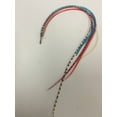 thumbnail image 2 of NEW 7-11 Feather Hair Extension Red,Turquoise,Ginger,Blonde &amp; Grizzly Featehrs (5 Feathers Bonded At the Tip), 2 of 4