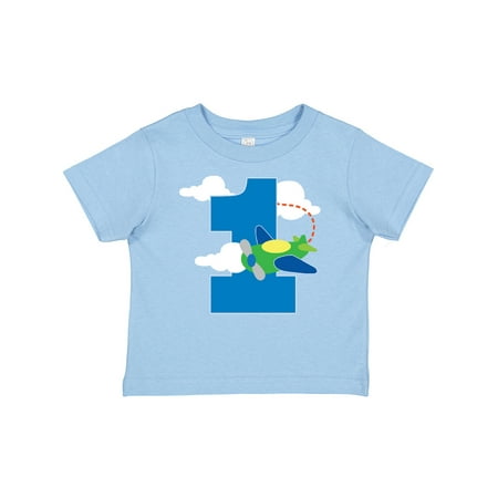 

Inktastic 1st Birthday Airplane Pilot 1 Year Boys Gift Baby Boy T-Shirt