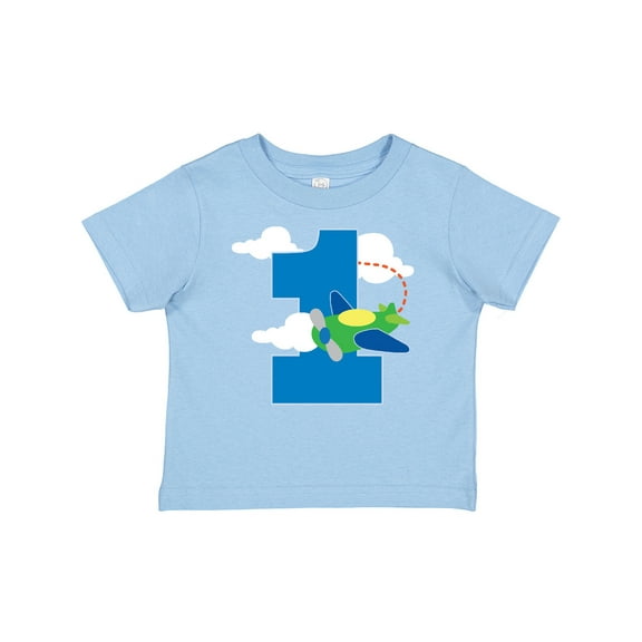 Inktastic 1st Birthday Airplane Pilot 1 Year Boys Boys Baby T-Shirt