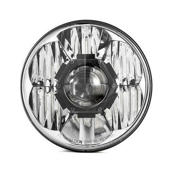 KC HiLites 4234 7 in. LED Headlight Fits 07-18 Wrangler (JK) Fits select: 2015-2018 JEEP WRANGLER UNLIMITED, 2012-2013 JEEP WRANGLER