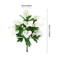 thumbnail image 3 of Oliegs Velvet Realistic Floral Arrangements For Home Wedding, 3 of 6