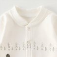 thumbnail image 5 of CAUYDY 0-3M 6-9M 12-18M Preemie Girl Coming Home Outfits Baby Clothing Newborn Long Sleeve Sleepers Infant Girls Romper Fall Winter Toddler Pajamas Sizes 5-8 Months,White, 5 of 7