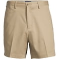 thumbnail image 3 of Lands' End Men's No Iron 6" Comfort Waist Plain Front Chino Short, 3 of 4