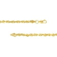 thumbnail image 3 of 14K Yellow Gold Women's 22" 3.80mm Diamond Cut Rope Chain Necklace, 3 of 4