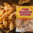 thumbnail image 4 of Delicious Seasoned Pork Cracklin Dippers with Red Pepper Seasoning 1.75 oz Bags for Snacking Home Kitchen Pantry Staple Office Movie Night Travel BBQ Picnic Camping Snacks Gift Supplies - Pack of 2, 4 of 7