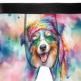 thumbnail image 4 of Hippie Australian Shepherd Portrait Watercolor Tie-Dye Vintage Styles All Over Print Boxer Briefs Underwear for Men Dad Aussie Dog Lover Gifts - 00014, 4 of 6