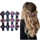 thumbnail image 1 of Pinzas para el cabello trenzadas con piedras de cristal brillantes, pinzas para el cabello trenzadas para mujeres, pinzas para el cabello trenzadas con piedras de cristal, pinzas para el cabello trenz, 1 of 6