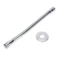 thumbnail image 2 of Showerhead Extender, Adjustable Stainless Steel Shower Extension 1/2 inch IPS Male Thread  for Modification, 2 of 7