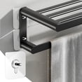 thumbnail image 1 of No Punching Wall Hooks - 2 Pack Strong Adhesive Non Marking Hangers for Pictures, Frames & Keys, 1 of 8