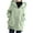 Green, variant on Wensltd Trendy Hooded Windbreaker Jacket for Women Lightweight Long Sleeve Outdoor Coat With Pockets