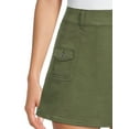 thumbnail image 4 of Time and Tru Women's Utility Skort, 4 of 5