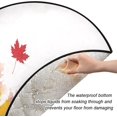 thumbnail image 3 of Coolnut Fall Music Score Christmas Tree Mats Waterproof Tree Skirt, Autumn Leaves Landscape Xmas Tree Stand Tray Mat Floor Protector Pad for Holiday Party Decoration, 28.3", 3 of 6