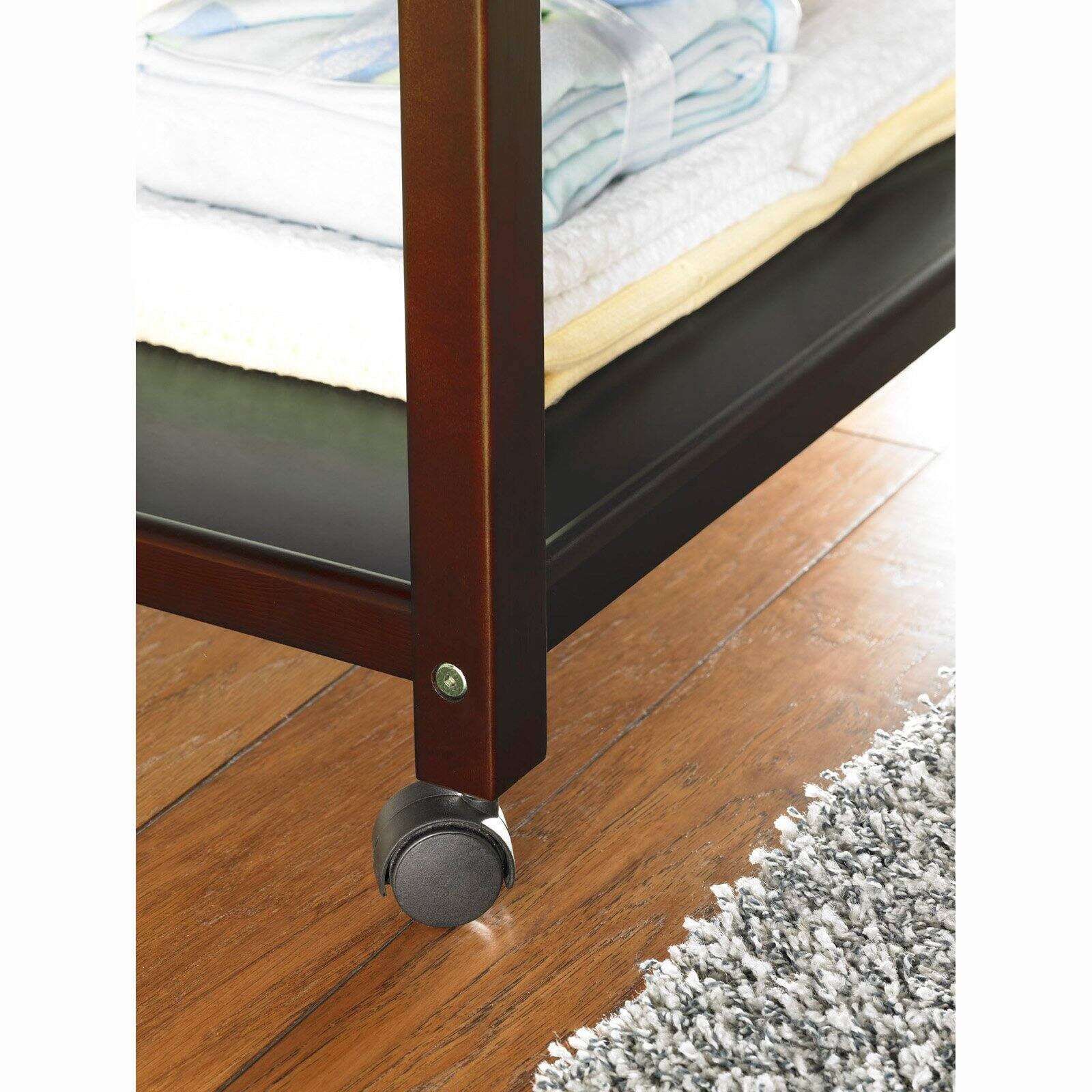 graco lauren changing table white