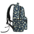 thumbnail image 3 of Disketp Daisy Floral B Backpack for Men and Women - Lightweight Backpack Classical with Multi-pockets Casual Daypack for College Workplace Travel, 3 of 5