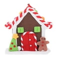 thumbnail image 2 of 1PC Xmas Polymer Clay House Pendant Christmas Shop Window Layout House Prop, 2 of 7