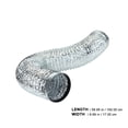 thumbnail image 2 of KAKOWELY Tubería Flexible De Aluminio Para Ventilación De Cocina Con Práctico Y Fácil Instalación Plateada, 2 of 8