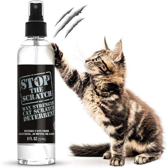 EBPP Stop The Scratch Anti Scratch Cat Spray with Rosemary Oil & Lemongrass Oil, 8 fl oz