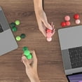 thumbnail image 5 of CHICCLO Magnetic Sensory Fidget Balls Stress Relief for Adults 4pcs (Purple), 5 of 6