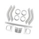 thumbnail image 4 of Conjunto de de decoración interior ligero, fácil de usar, elegante decorativo de reemplazo resistente al desgaste conveniente Plata, 4 of 9