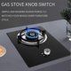 thumbnail image 5 of 5 Pcs Metal Gas Stove Knobs 6mm Cooker Control Range Oven Knob Burner Knob Gas Hob Switch Replacement Accessories, 5 of 5