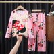 thumbnail image 1 of Pijamas para niños, conjunto de ropa para el hogar de manga larga para niñas de estilo coreano, ropa fina para aire acondicionado para bebés, ropa para niños de primavera y otoño, 1 of 2
