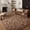 Light Brown, variant on Pentantan 5ft x 8ft Shag Area Rugs, Fluffy Rug for Living Room Bedroom, Soft Plush Pile Indoor Carpet, Black