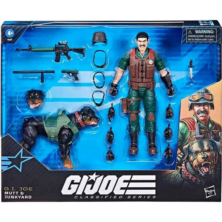 G.I. Joe Classified Series Mutt and Junkyard Collectible Action