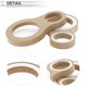thumbnail image 5 of Anillo adaptador de altavoz de Bargains Únicos, anillos duales para 1.2" y 3.5" de madera, 2 juegos universales, 5 of 5