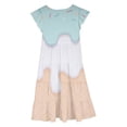 thumbnail image 4 of Spring Dress for Girls , Kids Easter Dress,Girls Summer Casual Dress With Ice Print Flowy Sleeveless Design For Play Party And Outdoor Activities, 4 of 4