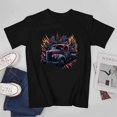 thumbnail image 3 of Car T-shirt Automobile Unisex T-shirt Unisex T-shirt Casual Cotton Colorful Printing, 3 of 5