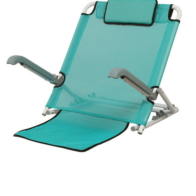 Soporte para la espalda con almohada para la cabeza, respaldo de cama ajustable, respaldo plegable portátil para sentarse, respaldo de cama ajustable, diseño de clase mundial