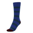 thumbnail image 4 of Striped Cotton Crew Casual Socks 3 Pairs Size 9-11 - S4, 4 of 4