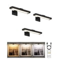 thumbnail image 1 of EZVALO Picture Light for Wall, Rechargeable 2400mAh Battery Lights Wireless Remote, 3 Color & Dimmable Magnetic 7.8'' LED Lights Display for Painting, 1 of 9