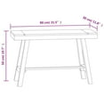 thumbnail image 4 of vidaXL Bench 80 cm Solid Wood Teak, 4 of 4