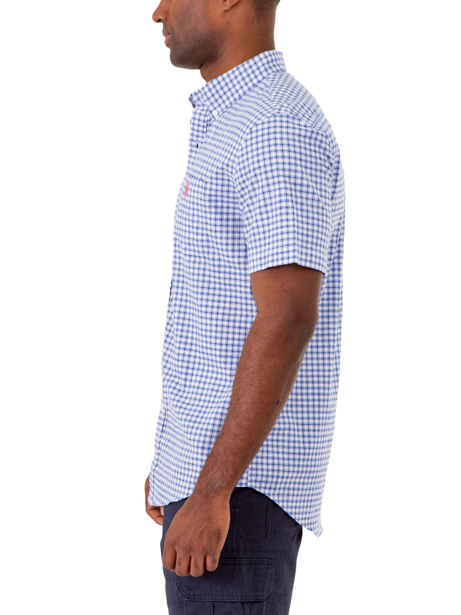 U.S. Polo Assn. Men's Short Sleeve Woven Shirt