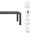 thumbnail image 3 of Modway Tahoe Aluminum Outdoor 9-Piece Patio Dining Set in Gray Charcoal, 3 of 6